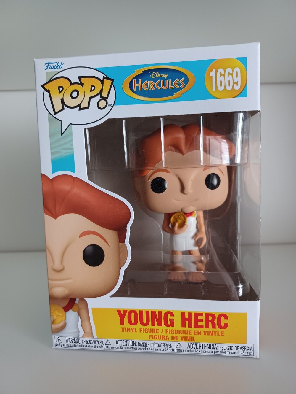 Disney Young Herc 1669 From Hercules Vinyl Figure Funko Pop‎ Collectible